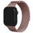 Mobilize RVS Bracelet Milanais Apple Watch Fermeture magnétique - 42/41/40/38 mm - Rose