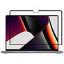 GrizzlyCoat MacBook Pro 16 Pouces (2021-2026) Protection d'écran Anti-Glare Film - Compatible Coque - Noir Model A2485 / A2780 / A2991 / A3186 / A3428 / A3429