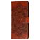 Mobigear Mandala Housse Motorola Moto E6s (2020) Etui Porte-Monnaie - Marron