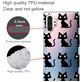 Mobigear Design Coque Samsung Galaxy Note 10 Plus Coque arrière en TPU Souple - Chat