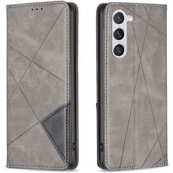Mobigear Rhombus Slim Housse Samsung Galaxy S25 Etui - Gris