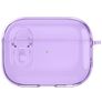Mobigear Crystal Clip Coque Apple AirPods 3 Coque Rigide - Violet