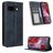 Mobigear Sensation Housse Google Pixel 9a Etui Porte-Monnaie - Bleu