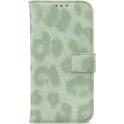 My Style Flex Wallet Housse Samsung Galaxy S25 Ultra Etui Porte-Monnaie - Green Leopard