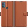 Mobigear Classic Housse Motorola Moto G50 Etui Porte-Monnaie - Marron