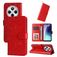 Mobigear Sunflower Xiaomi Redmi 14C Étui Portefeuille - Rouge