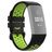 Mobigear Sport Plus Buckle Bracelet Silicone Fitbit Charge 3 Fermeture boucle ardillon - Noir / Vert