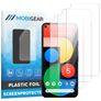 Mobigear Google Pixel 5 Protection d'écran Film - Compatible Coque (Lot de 3)
