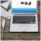 Macally U3GBA - Adaptateur USB-A vers Ethernet - Blanc