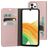 Mobiparts Classic Wallet Samsung Galaxy A33 Étui Portefeuille - Rose