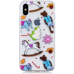 Mobigear Design Coque iPhone XS Coque arrière en TPU Souple - Jouets Poupées