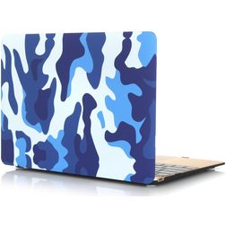Mobigear Design MacBook 12 Pouces (2015-2017) Coque - Sea Camauflage - Model A1534