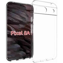 Mobigear Basics Coque Transparente Google Pixel 8a Coque arrière en TPU Souple - Transparent