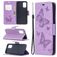 Mobigear Butterfly Samsung Galaxy A02s Étui Portefeuille - Violet