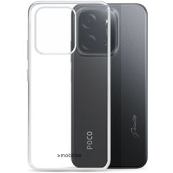 Mobilize Gelly Transparent POCO C85 TPU souple Coque arrière - Transparent