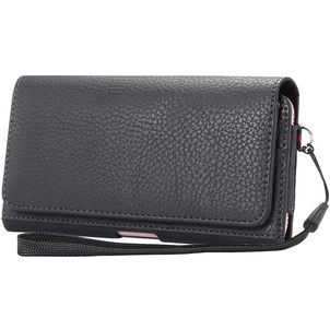 Mobigear Deluxe Belt Etui de ceinture (max 16 cm x 8,3 cm) - Pochette de ceinture - Holster - Noir