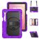 Mobigear SureGrip XGuard Coque Samsung Galaxy Tab S11 en Plastique rigide,Silicone + Porte-crayon + Bandoulière - Violet Mobigear SureGrip XGuard Coque Samsung Galaxy Tab S11 en Plastique rigide,Silicone + Porte-crayon + Bandoulière - Violet