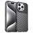 Mobigear Groove Coque iPhone 16 Pro Coque arrière en TPU Souple - Noir