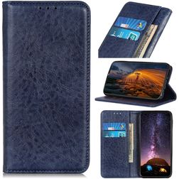 Mobigear Classic Elegance Housse iPhone 13 Etui Porte-Monnaie - Bleu