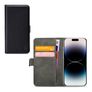 Mobilize Classic Gelly Wallet Housse iPhone 14 Pro Etui Porte-Monnaie - Noir