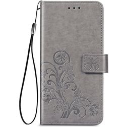 Mobigear Clover Housse Samsung Galaxy A52s 5G Etui Porte-Monnaie - Gris