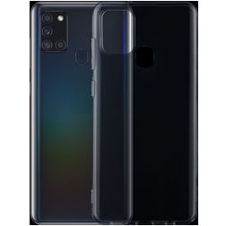 Mobigear Ultra Thin Coque Transparente Samsung Galaxy A21s Coque arrière en TPU Souple Extra-fin - Transparent