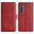 Mobigear Slim Magnet Motorola Edge (2022) Étui Portefeuille - Rouge