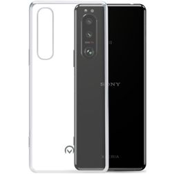 Mobilize Gelly Coque Transparente Sony Xperia 5 III Coque arrière en TPU Souple - Transparent