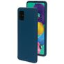 Mobiparts Coque Samsung Galaxy A51 Coque arrière en Silicone - Blueberry Blue