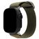 Mobilize Elastic Bracelet Nylon Apple Watch Bracelet élastique - 49/46/45/44 mm - Khaki