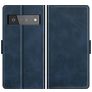 Mobigear Slim Magnet Housse Google Pixel 6 Pro Etui Porte-Monnaie - Bleu