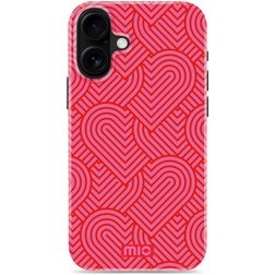 MIO iPhone 16 Plus MagSafe Plastique rigide Coque arrière - Wild Hearts