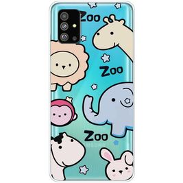 Mobigear Design Coque Samsung Galaxy S20 Plus Coque arrière en TPU Souple - Zoo