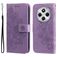 Mobigear Flowers Housse Xiaomi Redmi 14C Etui Porte-Monnaie - Violet