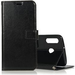Mobigear Wallet Housse Samsung Galaxy A40 Etui Porte-Monnaie - Noir