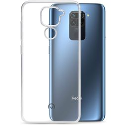 Mobilize Gelly Coque Transparente Xiaomi Redmi Note 9 Coque arrière en TPU Souple - Transparent