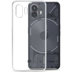 Mobilize Gelly Coque Transparente Nothing Phone (2) Coque arrière en TPU Souple - Transparent