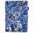 Mobigear Marble Coque iPad 5 (2017) Etui - Bleu