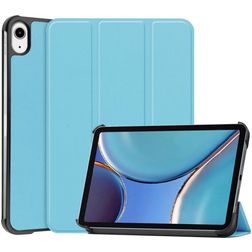 Mobigear Tri-Fold Coque iPad Mini 7 (2024) Etui - Bleu