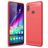 Mobigear Brushed Slim Coque HONOR Note 10 Coque arrière en TPU Souple - Rouge