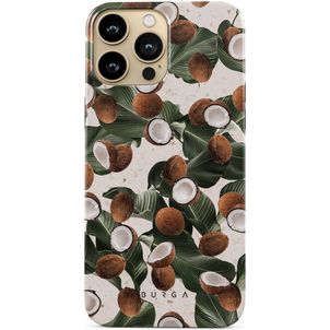 Burga Tough Coque iPhone 13 Pro Coque arrière Rigide Anti-Chocs - Coconut Crush