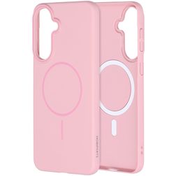 Mobiparts Slim Line Coque Samsung Galaxy A37 MagSafe Coque arrière Rigide - Blush Pink