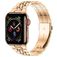 Mobigear Monaco Bracelet Acier Apple Watch Fermeture boucle déployante - 49/46/45/44 mm - Rose doré