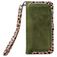 Mobilize Magnet Zipper Housse Samsung Galaxy S21 FE Etui avec Coque Détachable Porte-Monnaie - Olive Leopard