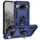Mobigear Armor Ring Coque Google Pixel 9 Pro XL Coque arrière Rigide Anti-Chocs avec Anneau-Support - Bleu
