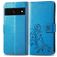 Mobigear Clover Google Pixel 7 Étui Portefeuille - Bleu