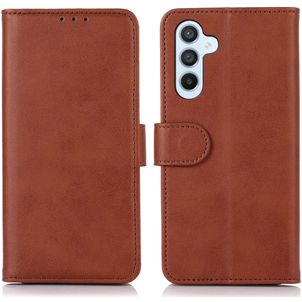 Mobigear Wallet Housse Samsung Galaxy S24 FE Etui Porte-Monnaie - Marron