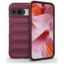 Mobigear Bumpy Google Pixel 9 Pro TPU souple Coque arrière - Wine Red