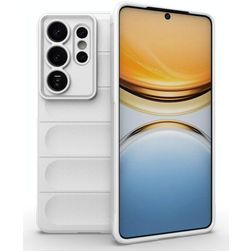 Mobigear Bumpy Coque Samsung Galaxy S26 Ultra Coque arrière en TPU Souple - Blanc