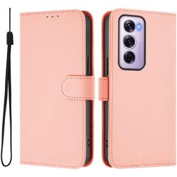 Mobigear Urban Wallet Housse OPPO Reno 12 Pro Etui Porte-Monnaie - Rose
